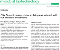 Fifty Percent Human – how art brings us in touch with our microbial cohabitants